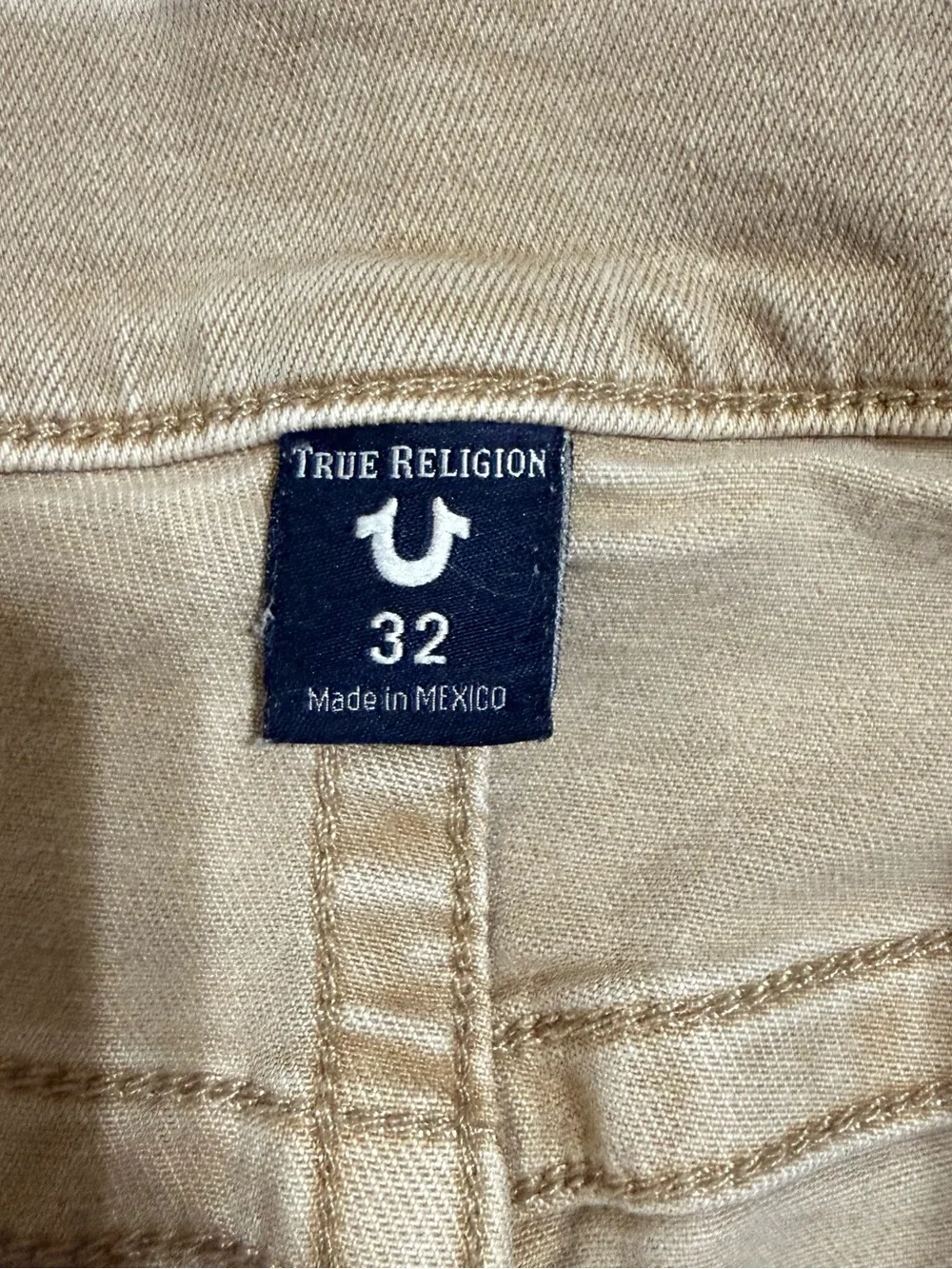 True Religion sizes below